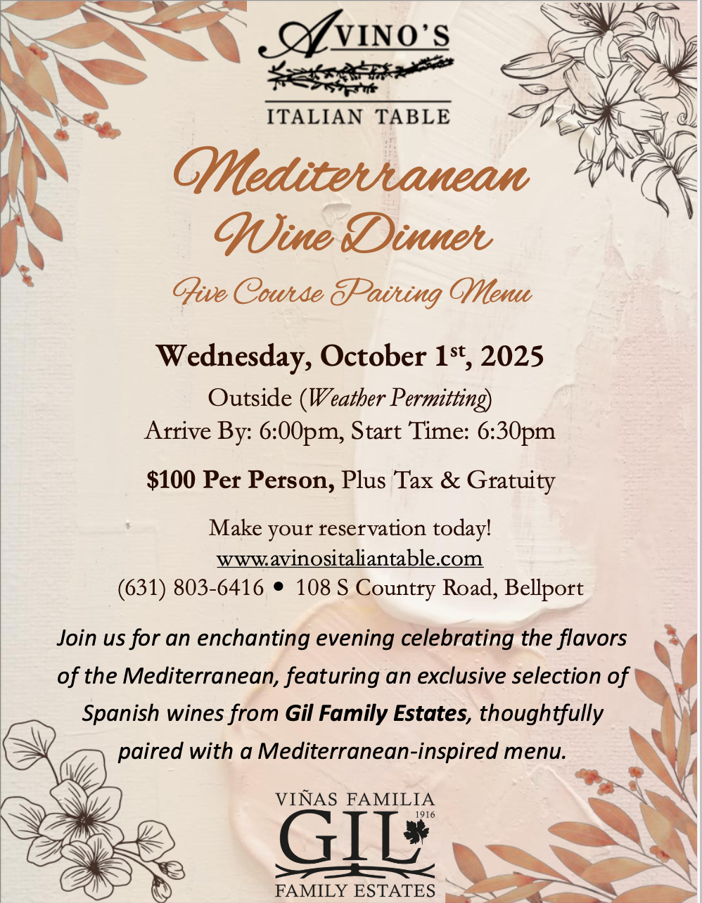 Wine Dinner